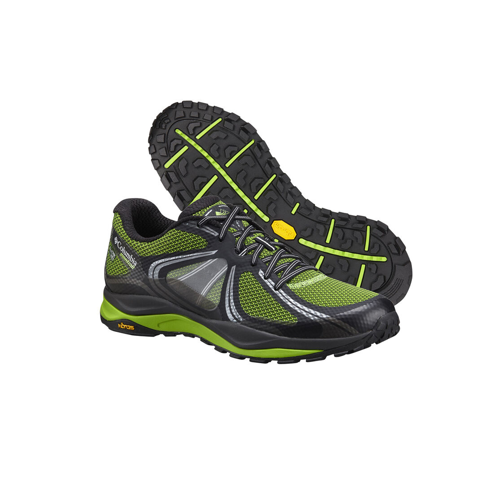 Vibram Sole Columbia Montrail Trient Erkek Koşu Ayakkabısı Yeşil/Siyah,MQ6451270